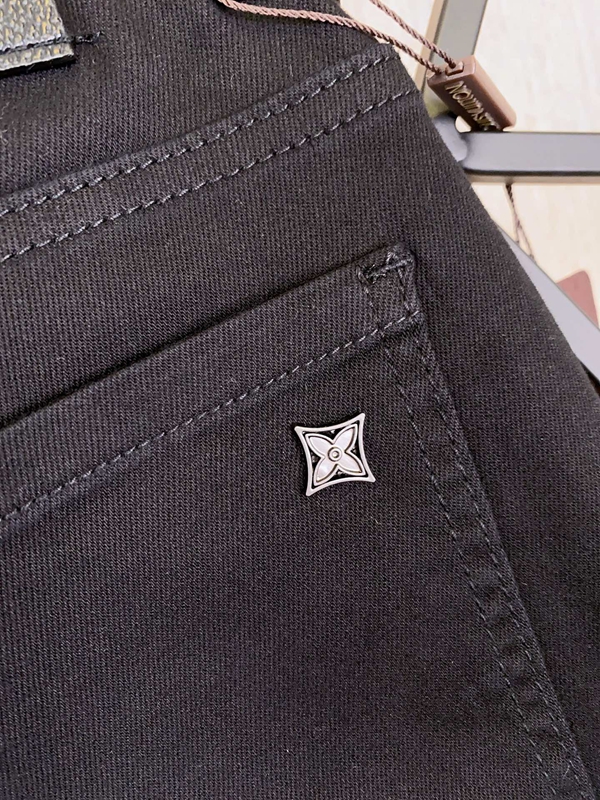 ブランドジーンズ角部分ディテール